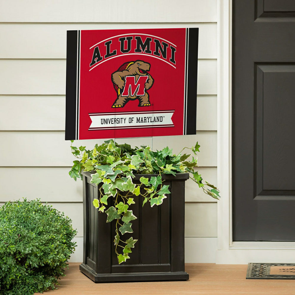 University of Maryland Coroplast Yard Sign Alumni - Collegiate Home
