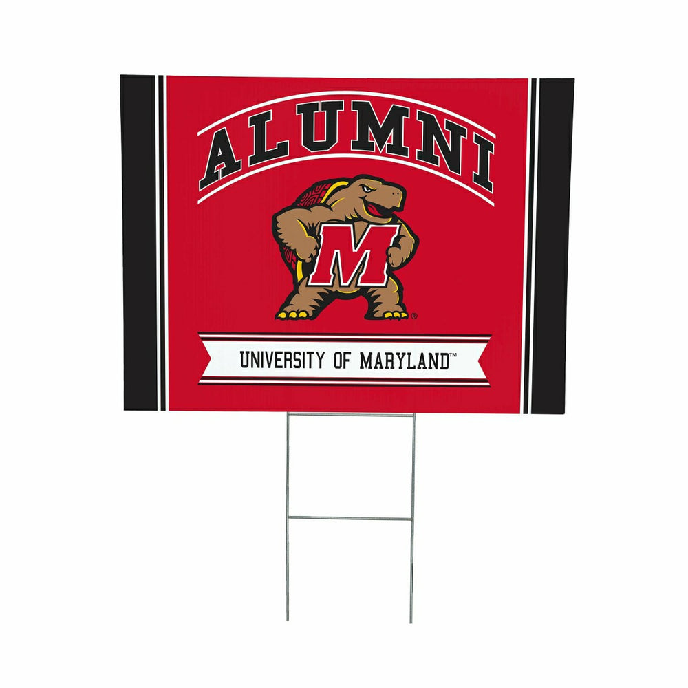 University of Maryland Coroplast Yard Sign Alumni - Collegiate Home