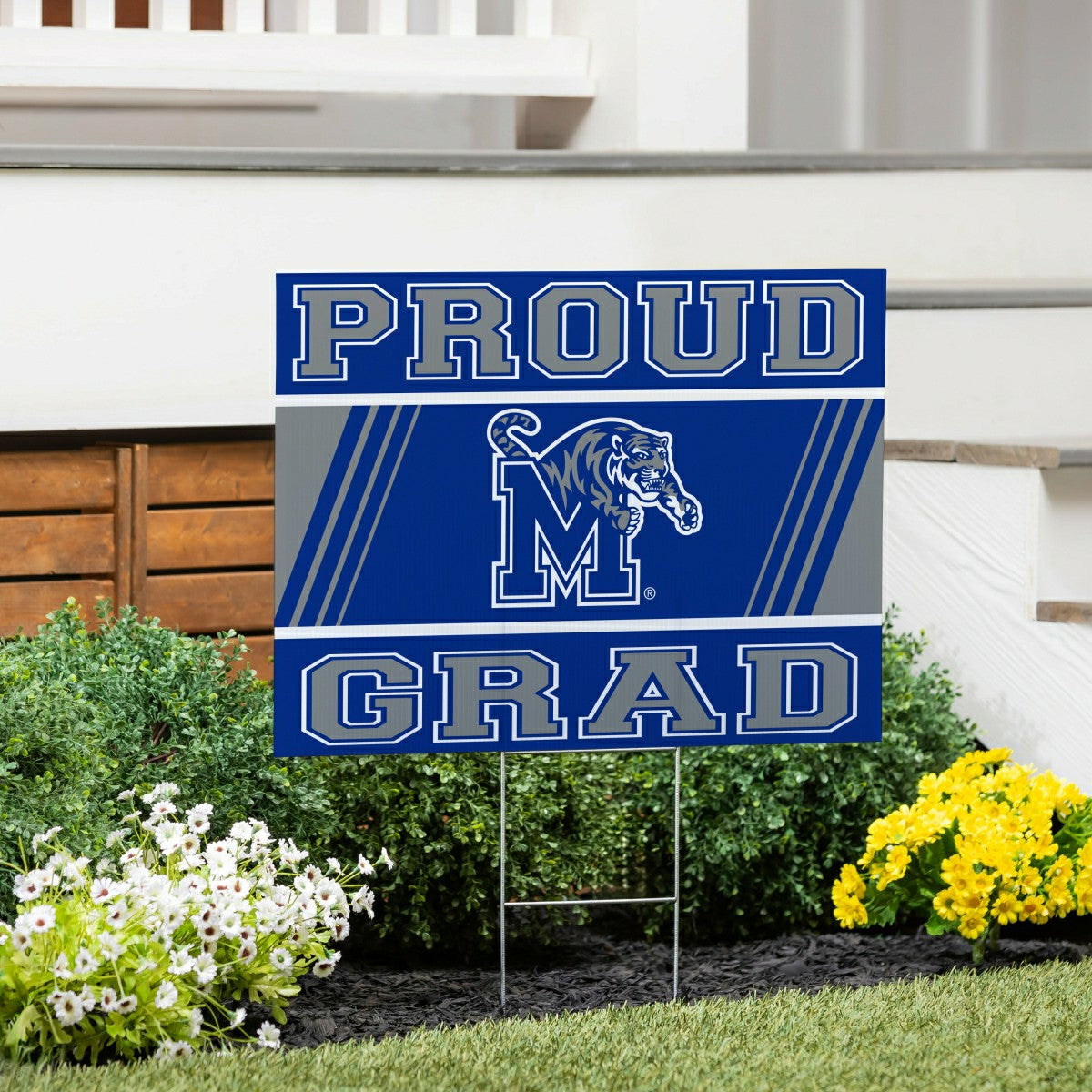 University of Memphis Coroplast Yard Sign Graduate - Collegiate Home