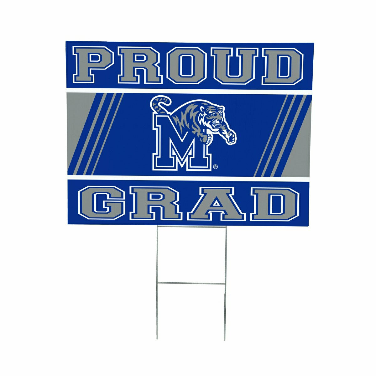 University of Memphis Coroplast Yard Sign Graduate - Collegiate Home