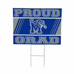 University of Memphis Coroplast Yard Sign Graduate - Collegiate Home