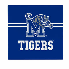 University of Memphis Wood Wall Sign, 12x12 - Collegiate Home