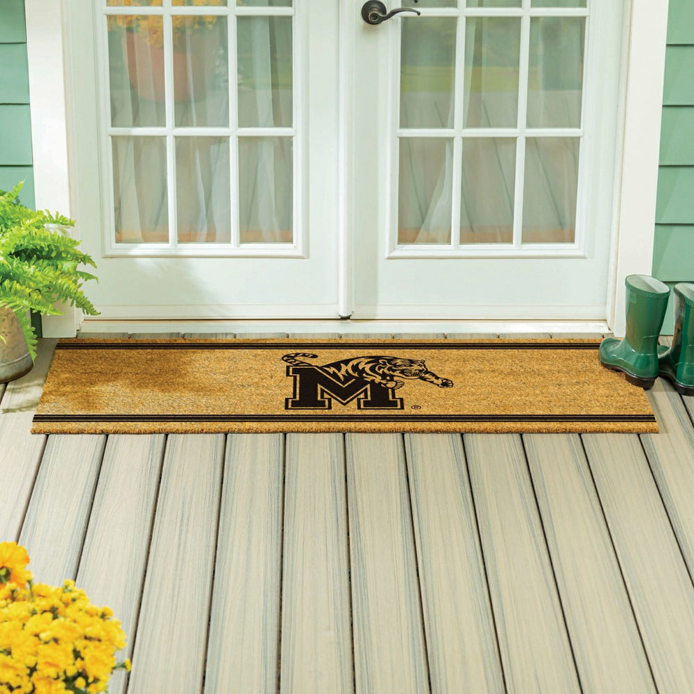 University of Memphis Extra Large One Color Coir Mat, 60"x24" - Collegiate