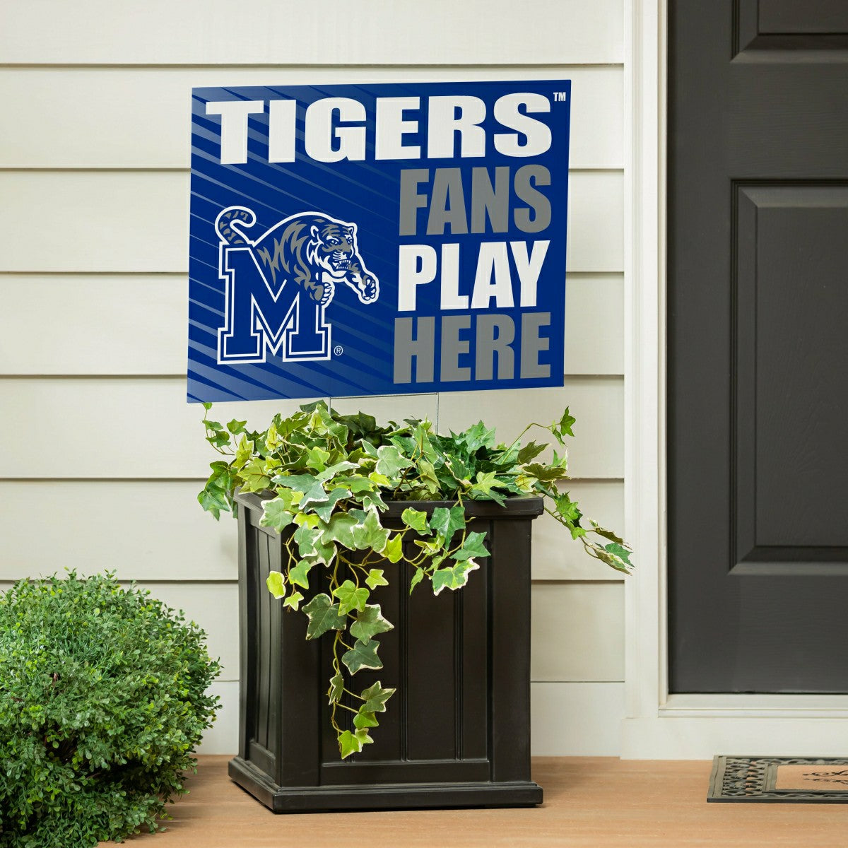 University of Memphis Coroplast Yard Sign "Fans Play Here" - Collegiate Home