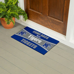 28" x 16" PVC Trapper Mat, Come Back with Tickets, University of Memph - Collegiate