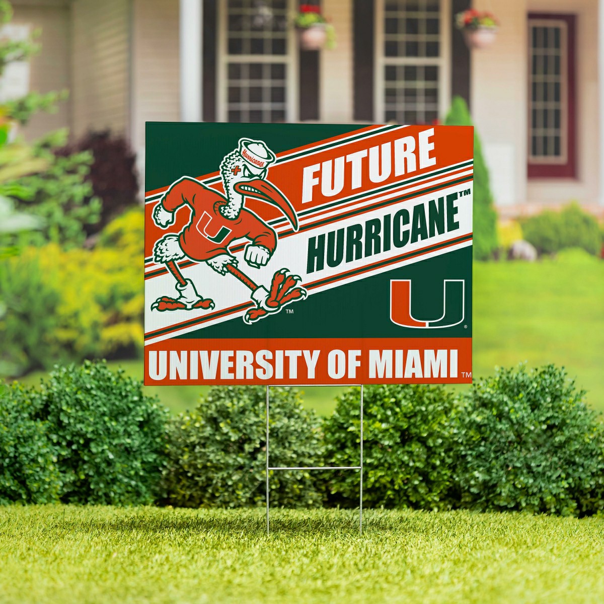 University of Miami Coroplast Yard Sign, Future Student - Collegiate Home