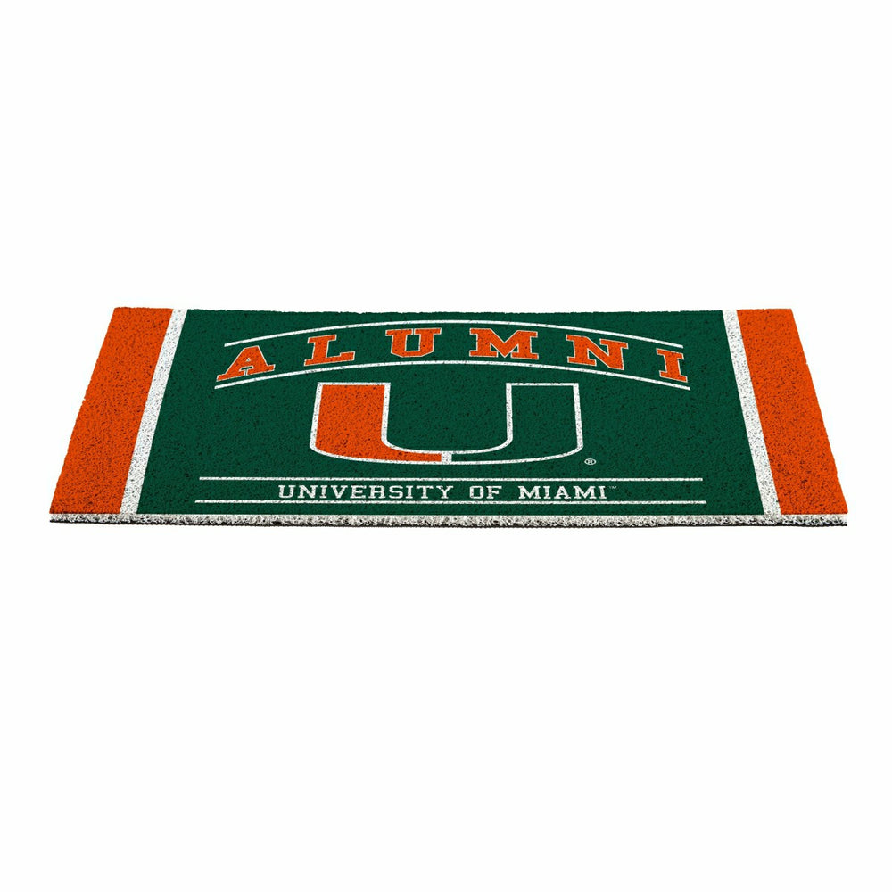 University of Miami Alumni Mat, 28"x16" - Collegiate