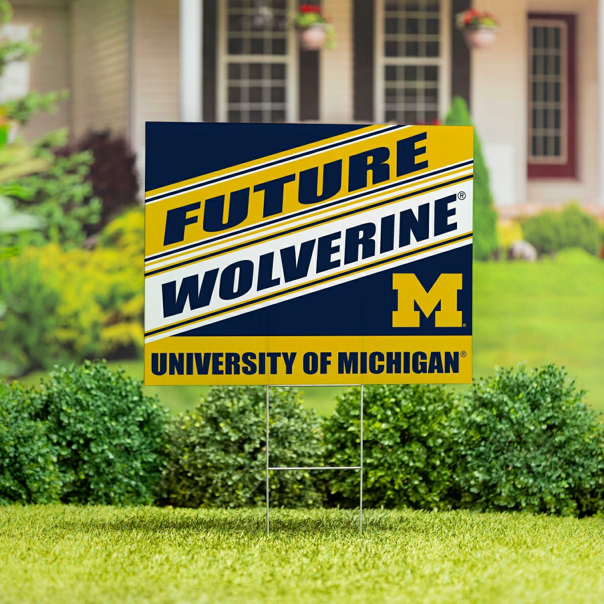 University Of Michigan Coroplast Yard Sign, Future Student - Collegiate Home