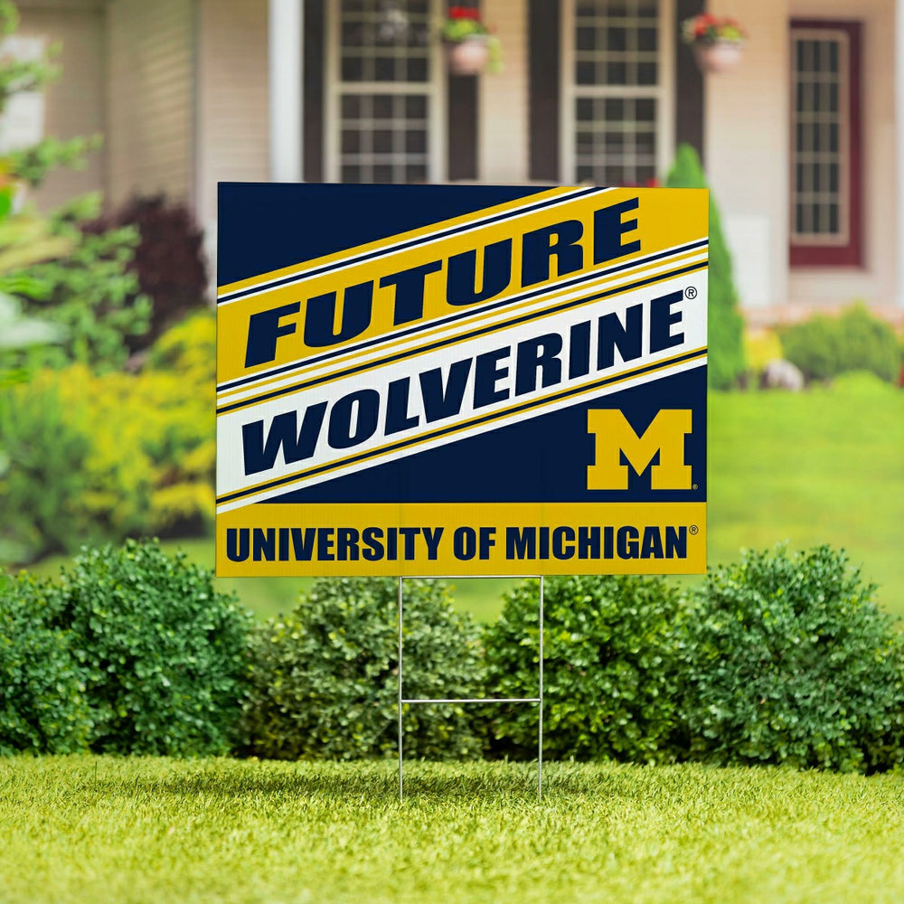 University Of Michigan Coroplast Yard Sign, Future Student - Collegiate Home