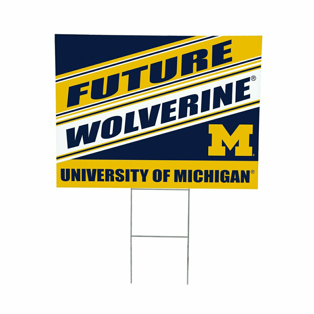 University Of Michigan Coroplast Yard Sign, Future Student - Collegiate Home