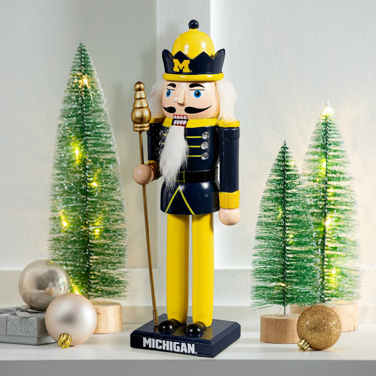 Nutcracker Statue, University Of Michigan - Collegiate Home
