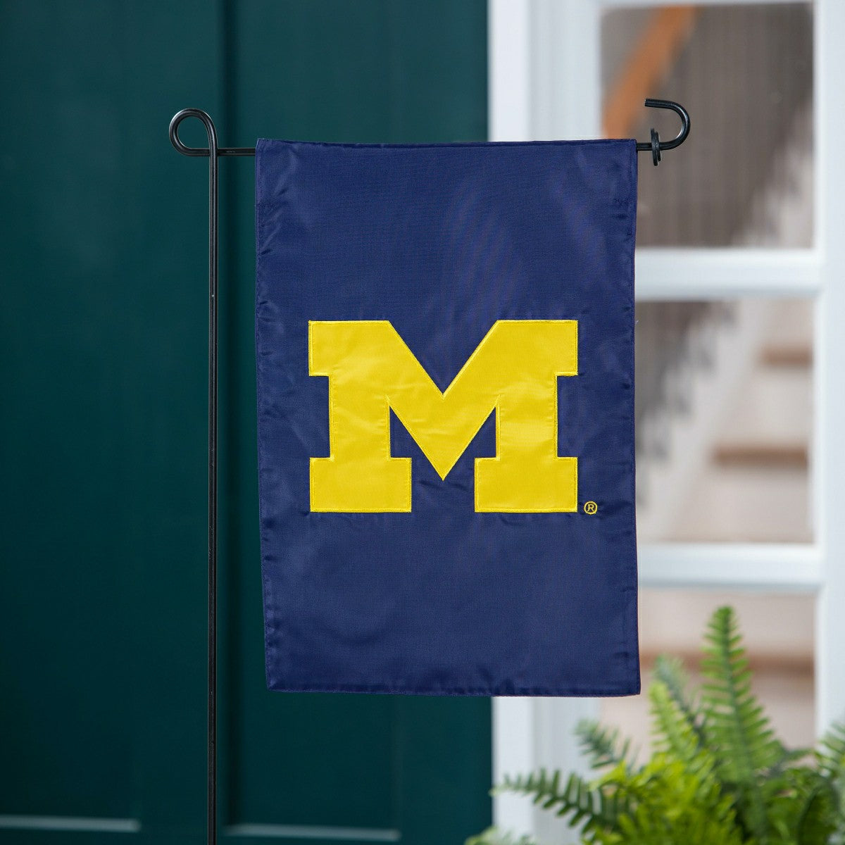 University of Michigan Applique Garden Flag - Collegiate Home