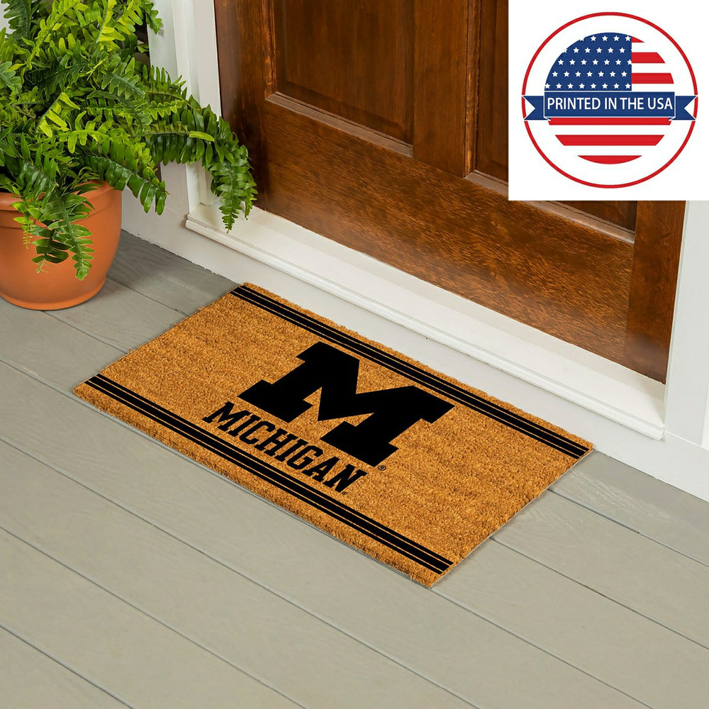 University Of Michigan, Coir Mat 1C - Collegiate
