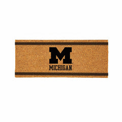 University Of Michigan Extra Large One Color Coir Mat, 60"x24" - Collegiate