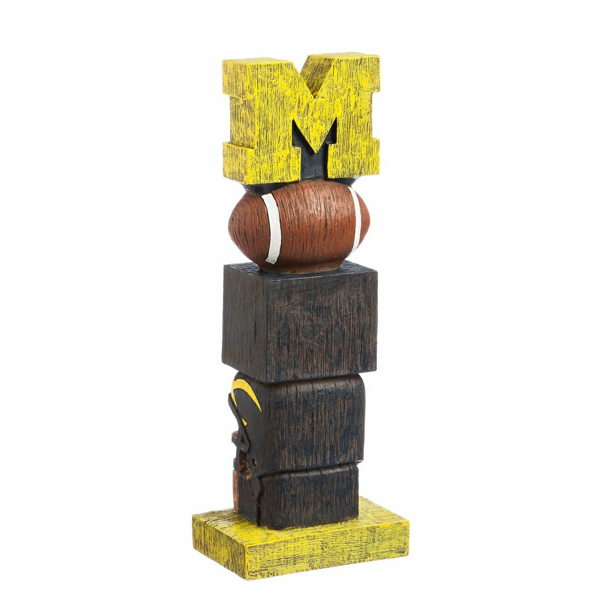 Michigan Wolverines Tiki Team Totem Garden Statue - Collegiate Home