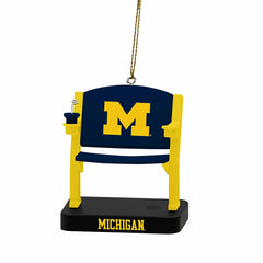 Stadium Seat Ornament, University Of Michigan - Collegiate Home