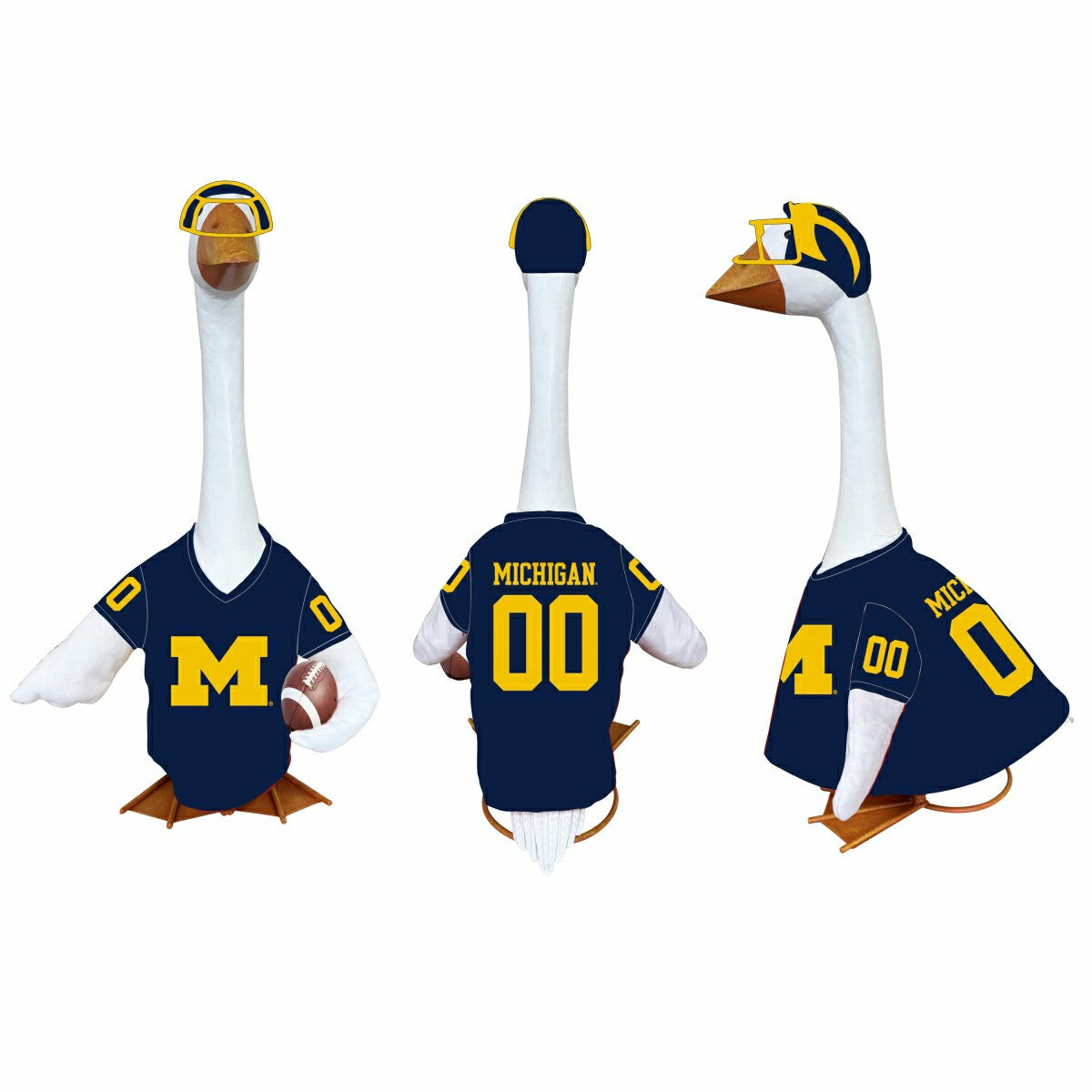 University Of Michigan Sports Porch Goose Uniform - Collegiate Home