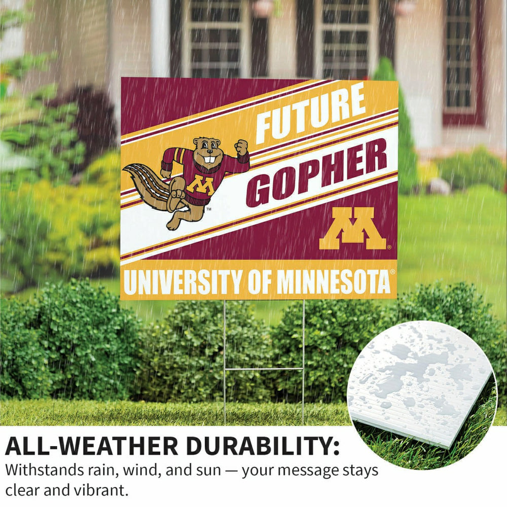 University of Minnesota Coroplast Yard Sign, Future Student - Collegiate Home