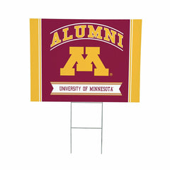 University of Minnesota Coroplast Yard Sign Alumni - Collegiate Home
