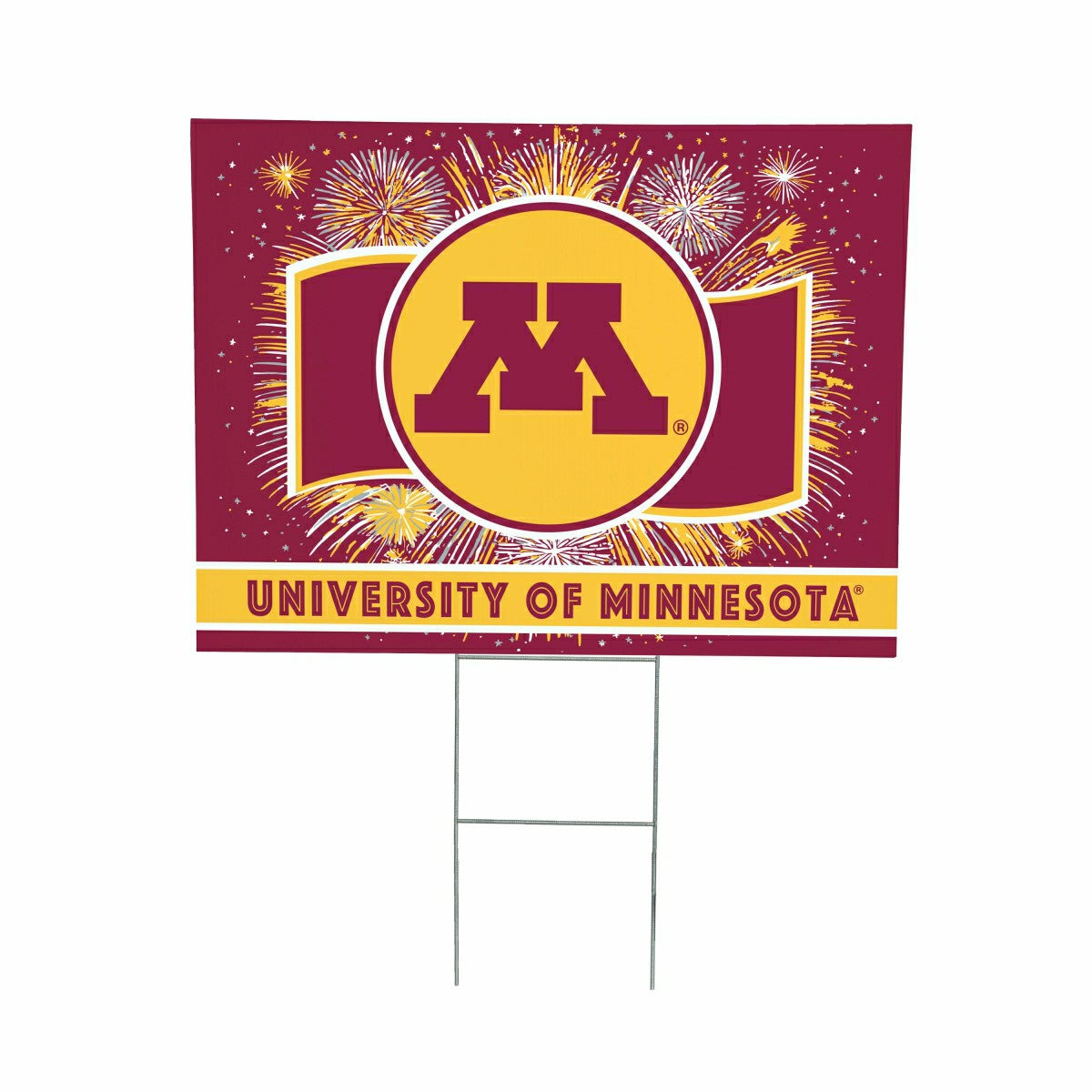 University of Minnesota Yard Sign, Patriotic - Collegiate Home