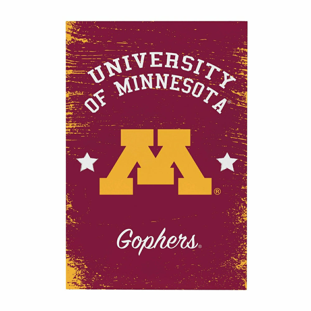 University of Minnesota Wood Wall Sign, 16x24 - Collegiate Home