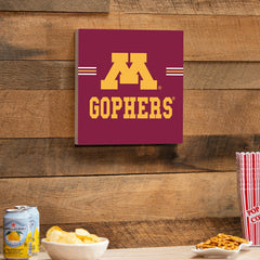 University of Minnesota Wood Wall Sign, 12x12 - Collegiate Home