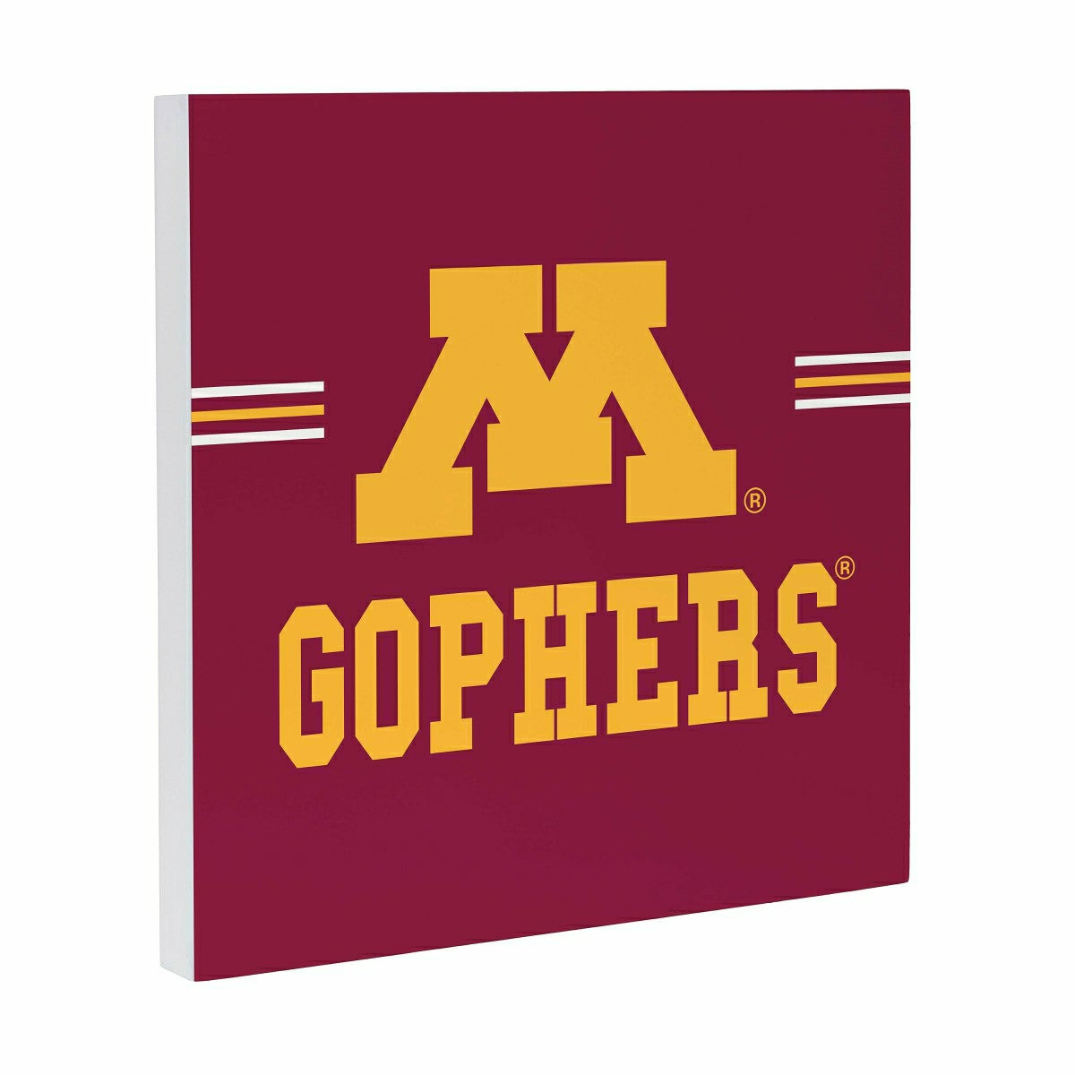 University of Minnesota Wood Wall Sign, 12x12 - Collegiate Home