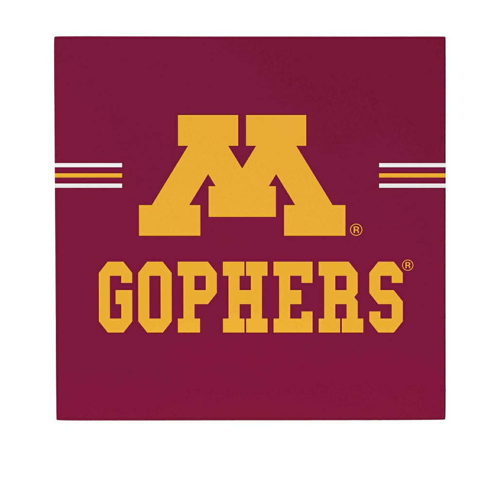 University of Minnesota Wood Wall Sign, 12x12 - Collegiate Home