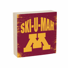 University of Minnesota Plock, Down Home Fans, 6x6 - Collegiate Home