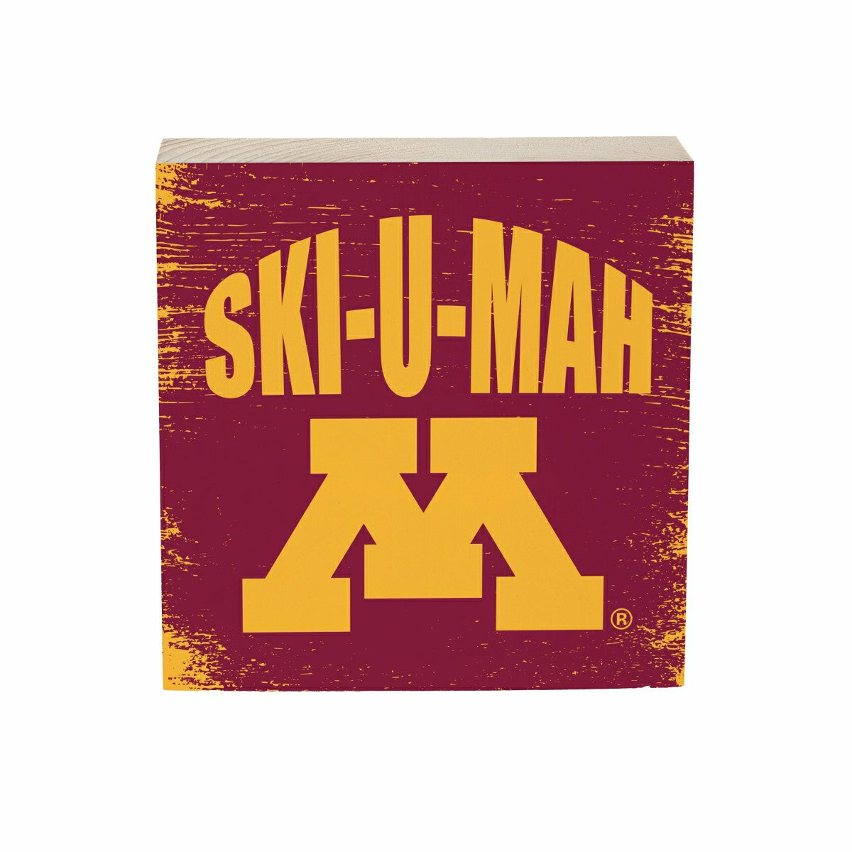University of Minnesota Plock, Down Home Fans, 6x6 - Collegiate Home