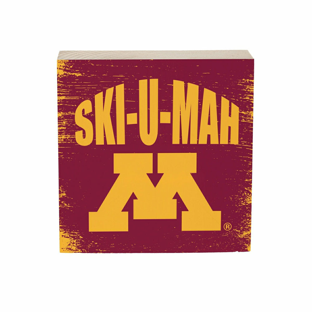 University of Minnesota Plock, Down Home Fans, 6x6 - Collegiate Home