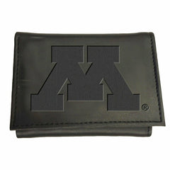 University of Minnesota, Tri-Fold Wallet, Black - Collegiate Home