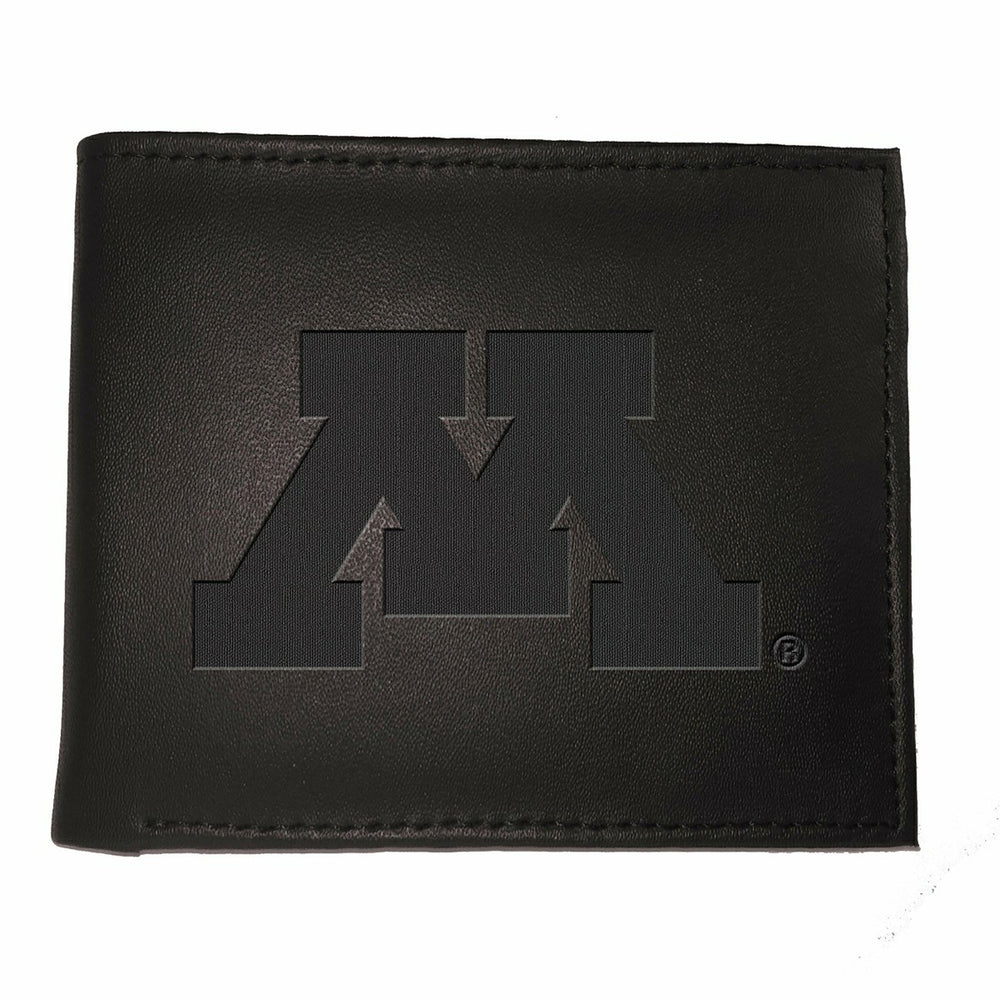 University of Minnesota, Bi-Fold Wallet, Black - Collegiate Home
