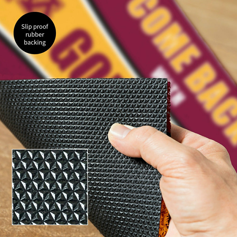 28" x 16" PVC Trapper Mat, Come Back with Tickets, University of Minne - Collegiate