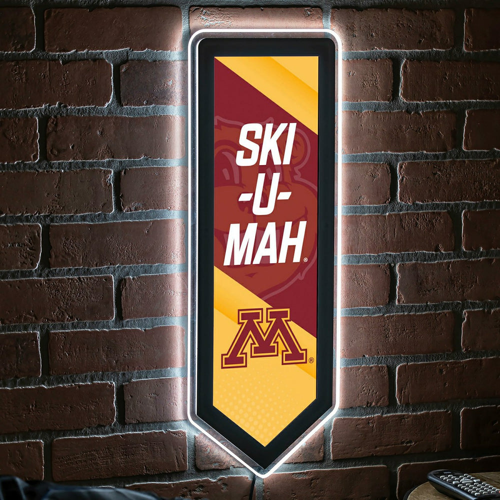LED Wall Decor, Pennant, University of Minnesota - Collegiate Home