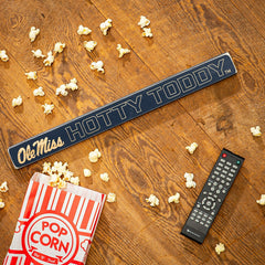 University of Mississippi Engraved Wood Sign, 1.5" x 18" - Collegiate Home