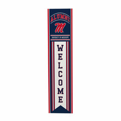 University of Mississippi Alumni Single Sided Large Leaner, 46" - Collegiate Home