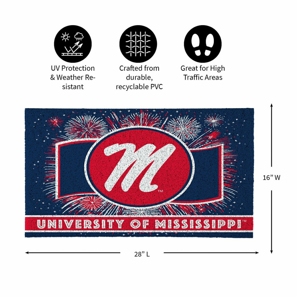 University of Mississippi Yard Sign, Patriotic - Collegiate Home