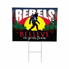 University of Mississippi Yard Sign, Bigfoot - Collegiate Home