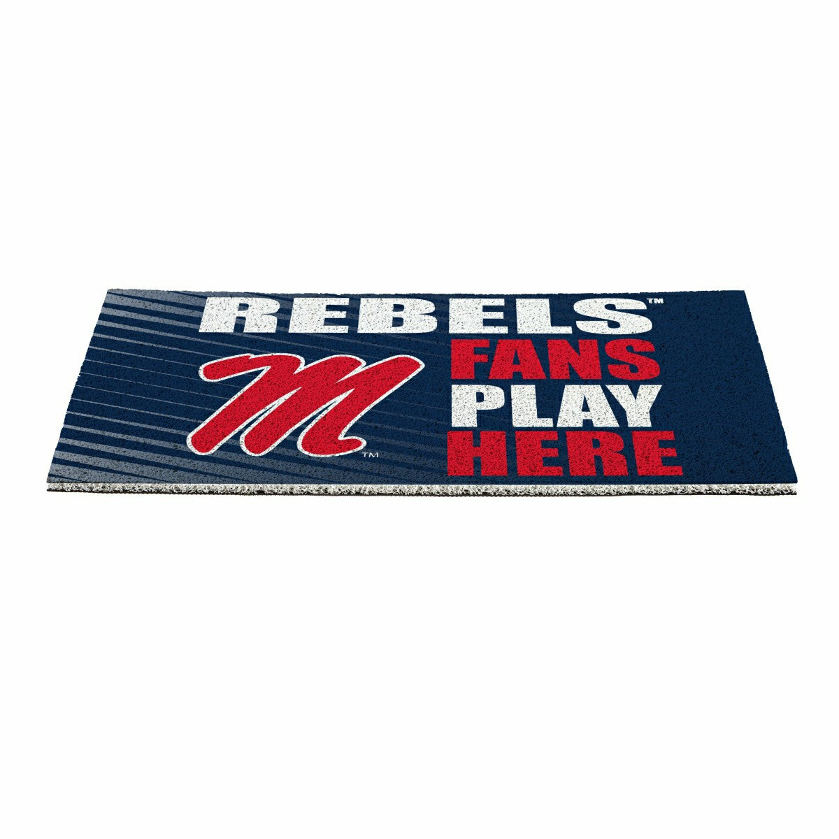 University of Mississippi Fan Mat, 28"x16" - Collegiate