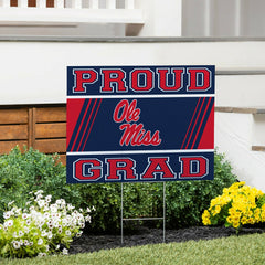 University of Mississippi Coroplast Yard Sign Graduate - Collegiate Home