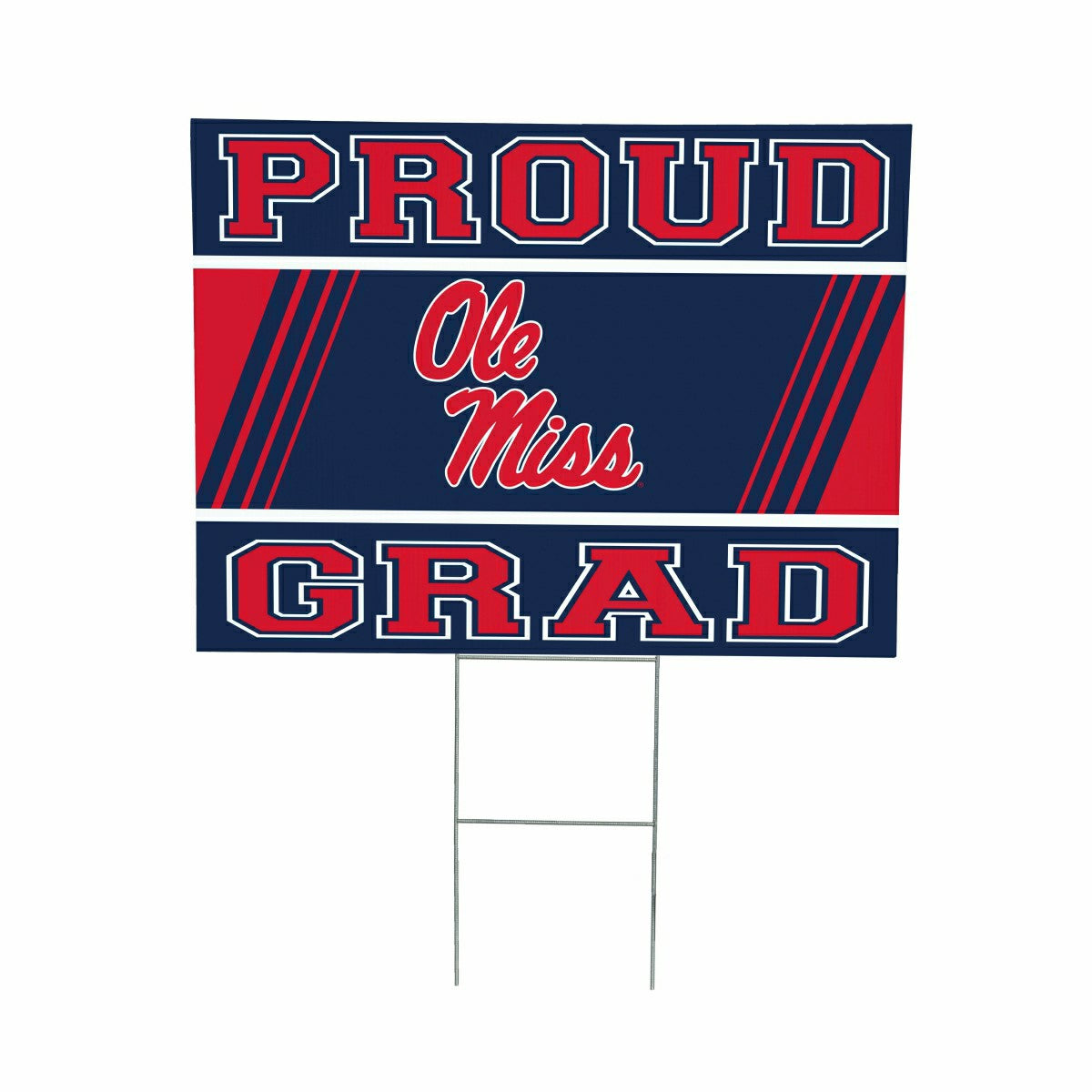 University of Mississippi Coroplast Yard Sign Graduate - Collegiate Home