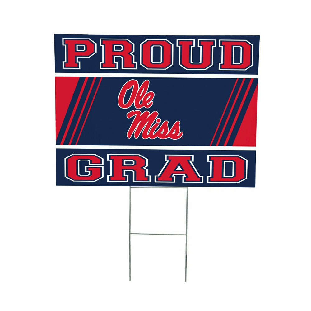 University of Mississippi Coroplast Yard Sign Graduate - Collegiate Home