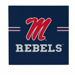 University of Mississippi Wood Wall Sign, 12x12 - Collegiate Home