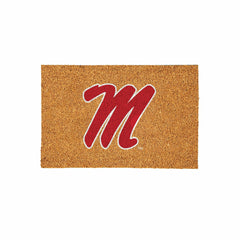 University of Mississippi Large Full Color Coir Mat, 36"x24" - Collegiate