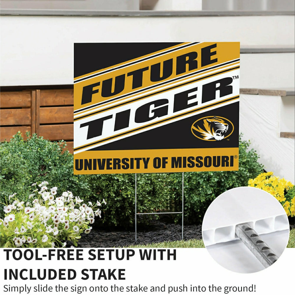 University of Missouri Coroplast Yard Sign, Future Student - Collegiate Home