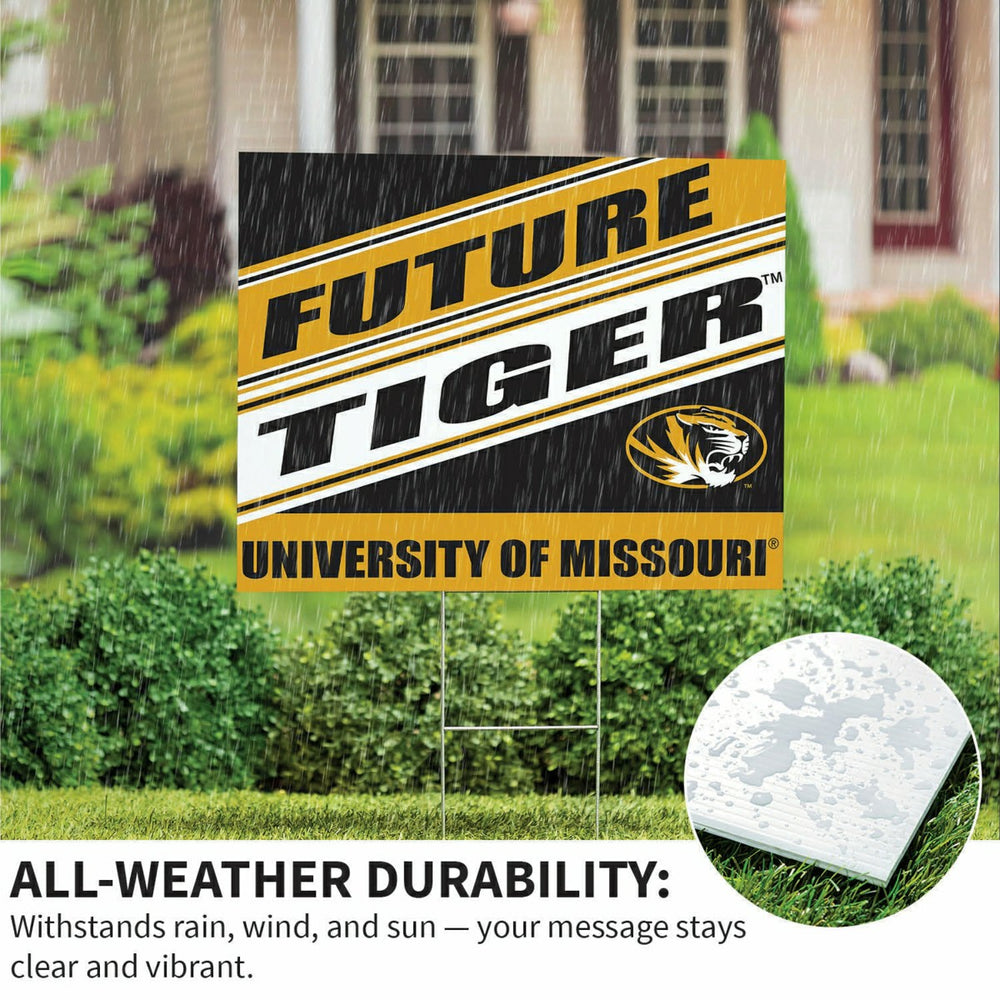 University of Missouri Coroplast Yard Sign, Future Student - Collegiate Home