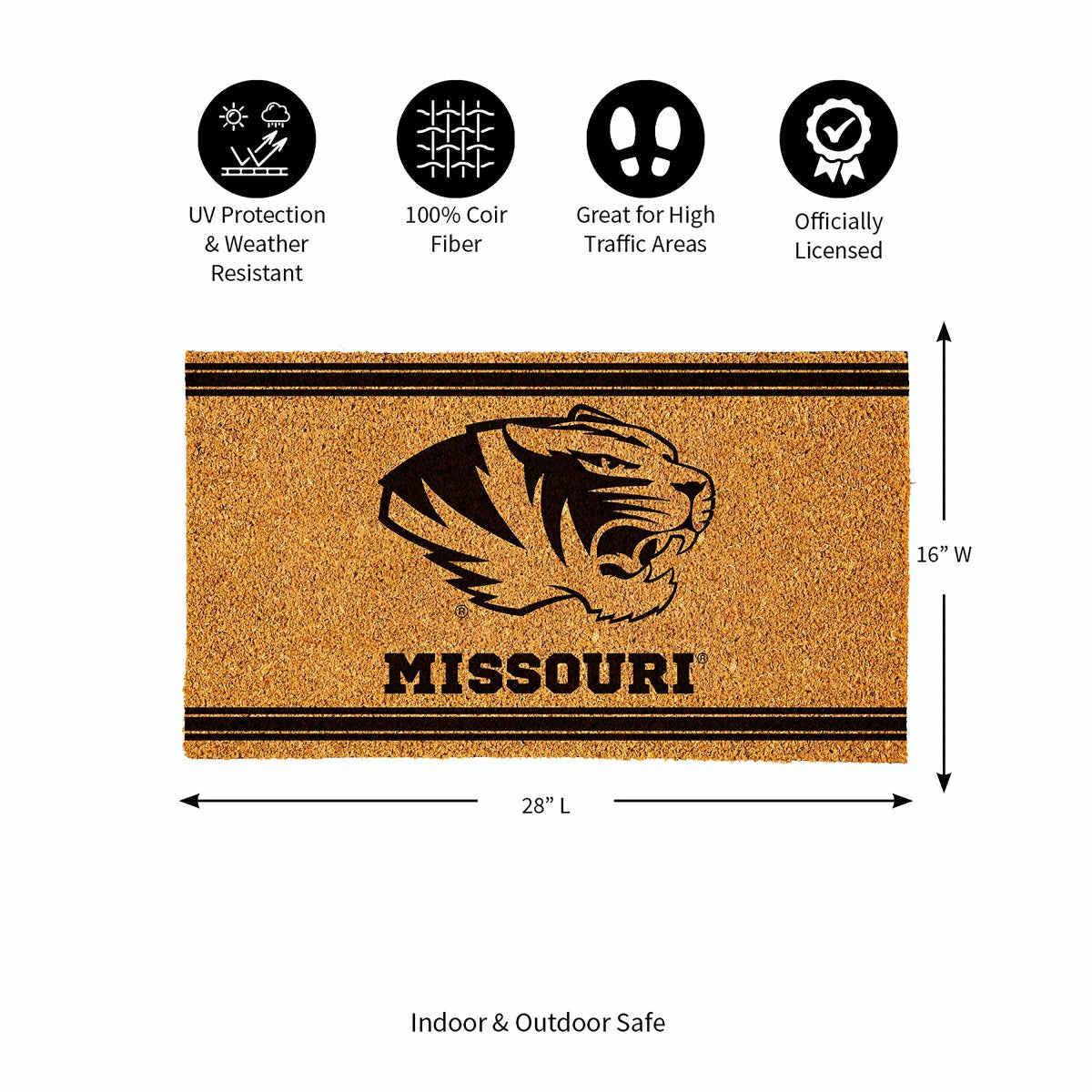 University of Missouri, Coir Mat 1C - Collegiate