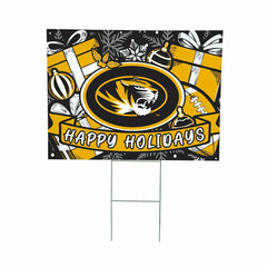 University of Missouri Yard Sign, Holiday - Collegiate Home