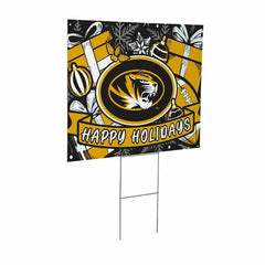 University of Missouri Yard Sign, Holiday - Collegiate Home